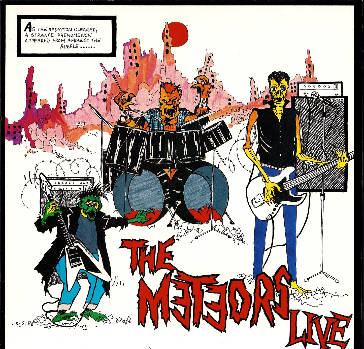 The Meteors - Monkey's Breath Vinyl LP Kopie Kopie Kopie