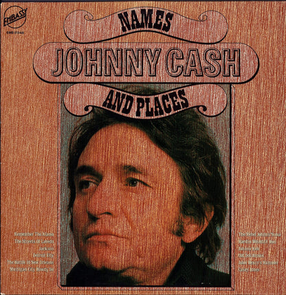 Johnny Cash – Names And Places (Vinyl LP)