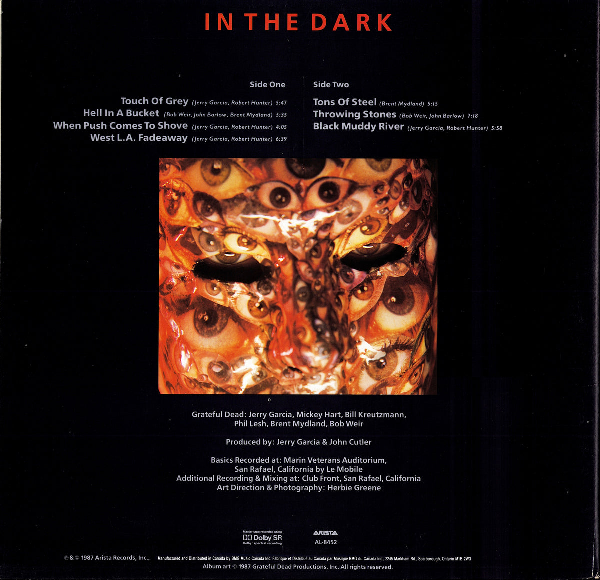 Grateful Dead - In The Dark (Vinyl LP | CA Original | 1987)