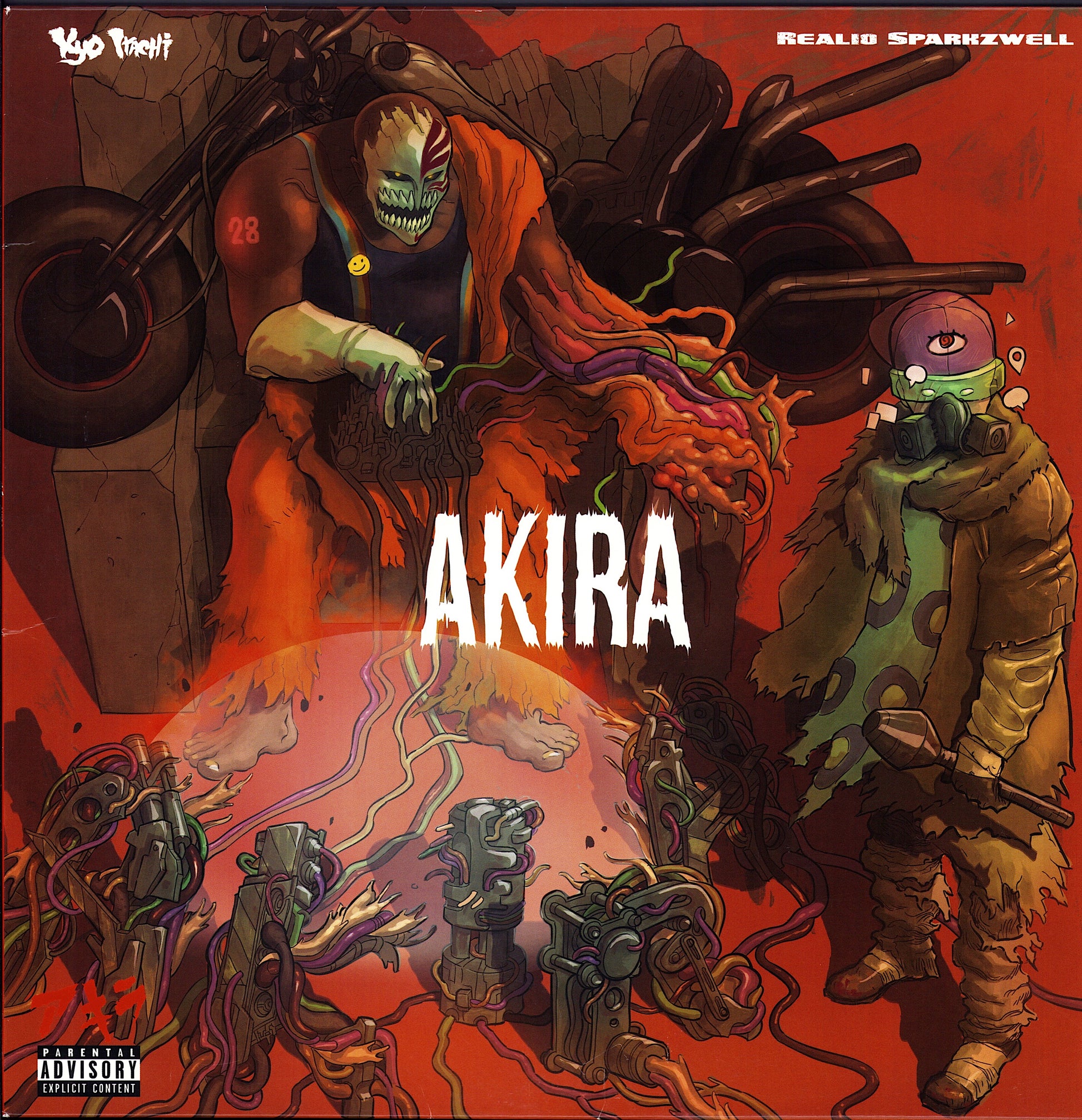 Kyo Itachi & Realio Sparkzwell – Akira Black Vinyl LP Limited Edition