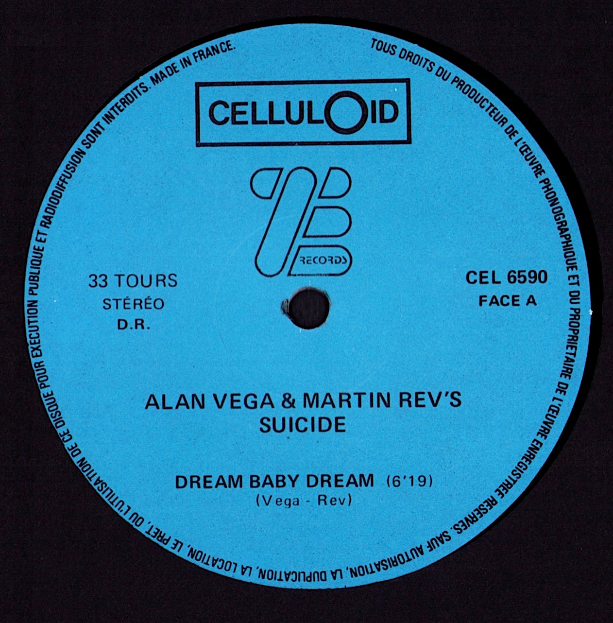 Alan Vega & Martin Rev's Suicide – Dream Baby Dream / Radiation Vinyl 12"