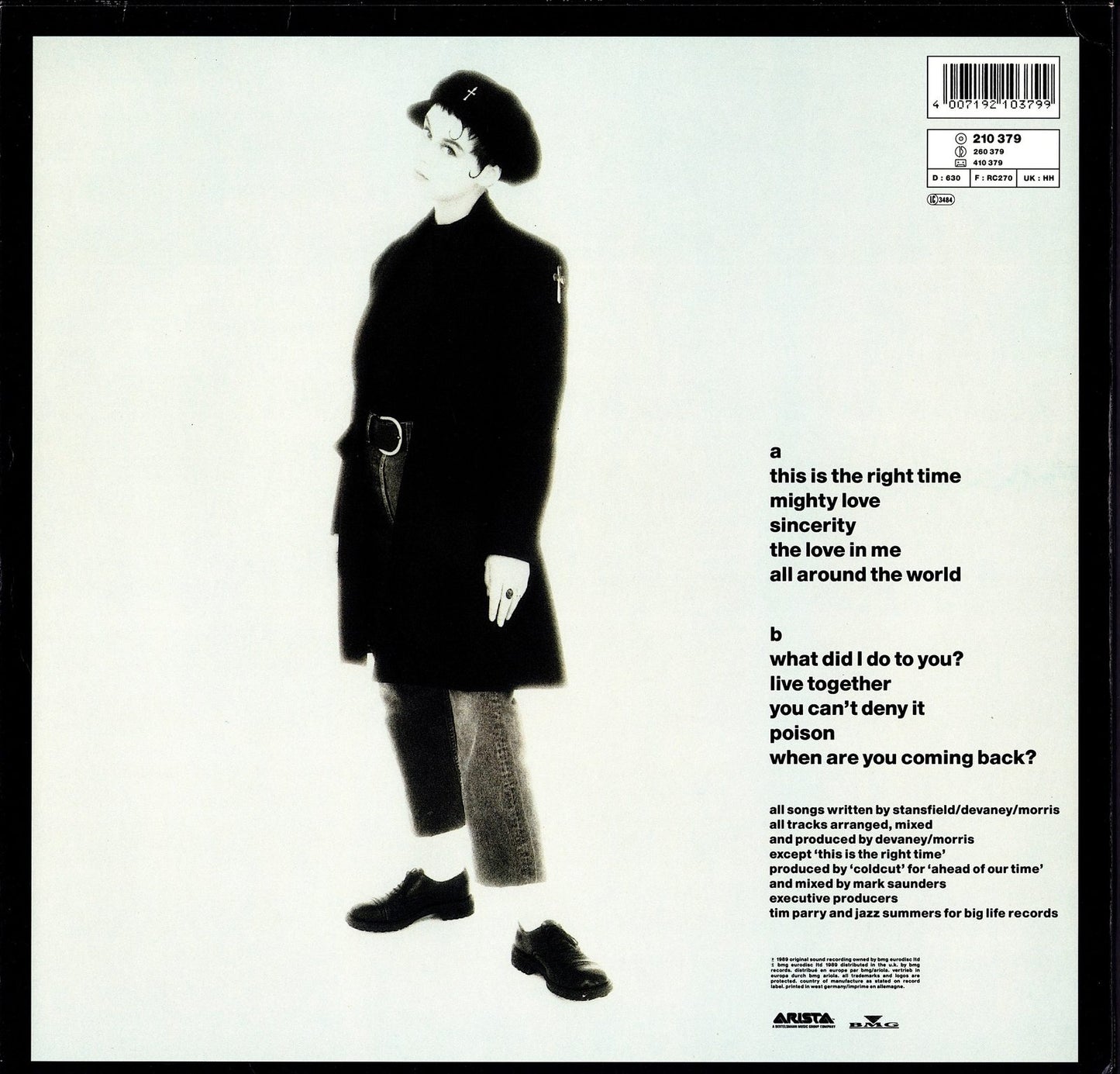 Lisa Stansfield – Affection Vinyl LP