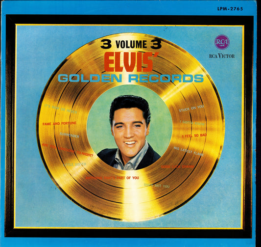 Elvis Presley - Elvis' Golden Records, Volume 3 (Vinyl LP | DE Original | 1963)