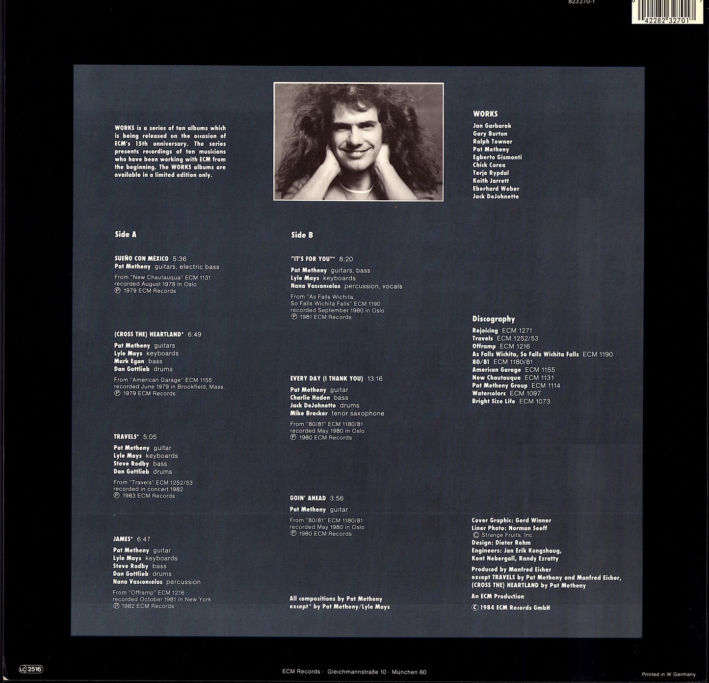 Pat Metheny - American Garage Vinyl LP Kopie Kopie