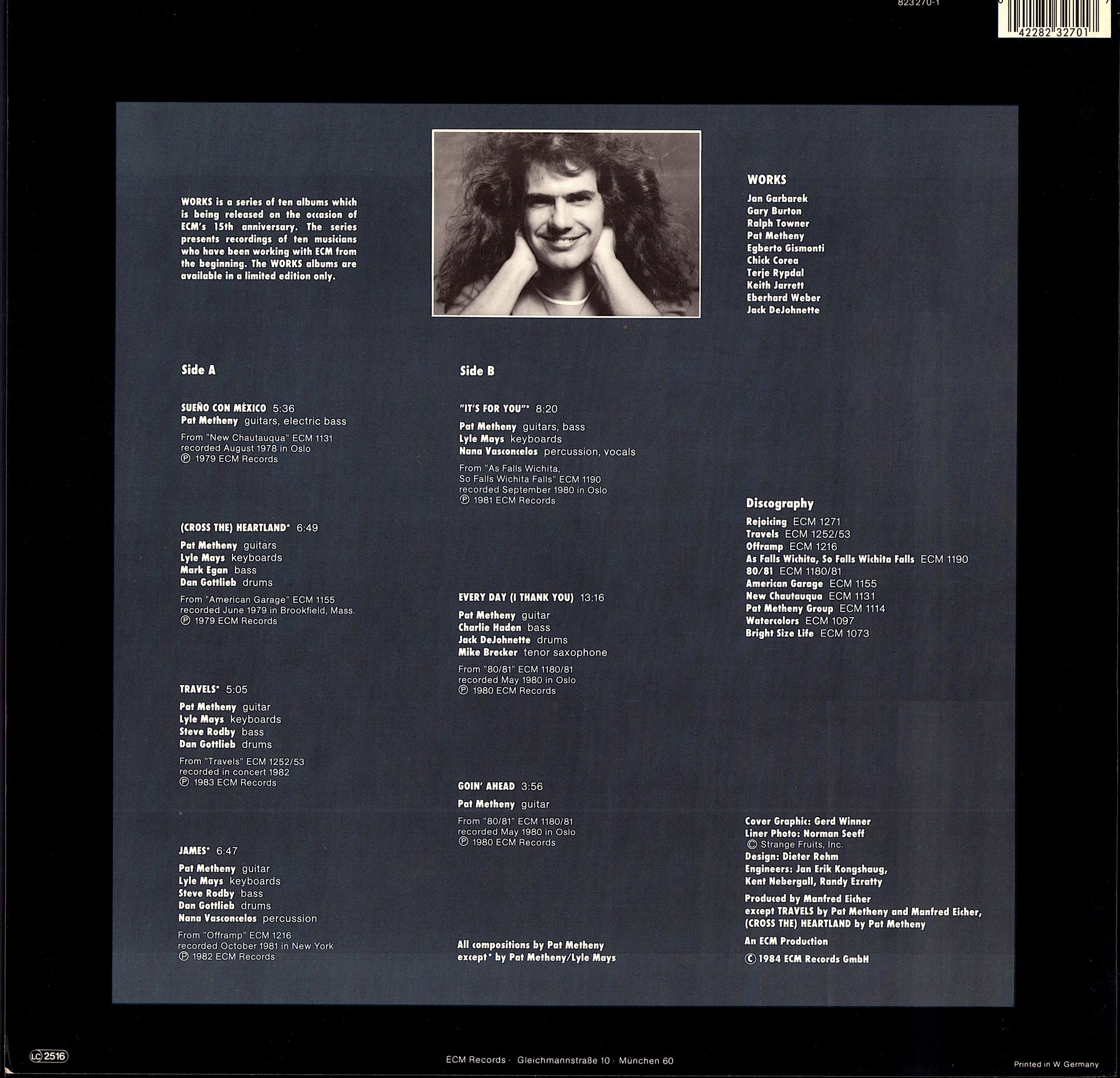 Pat Metheny - American Garage Vinyl LP Kopie Kopie