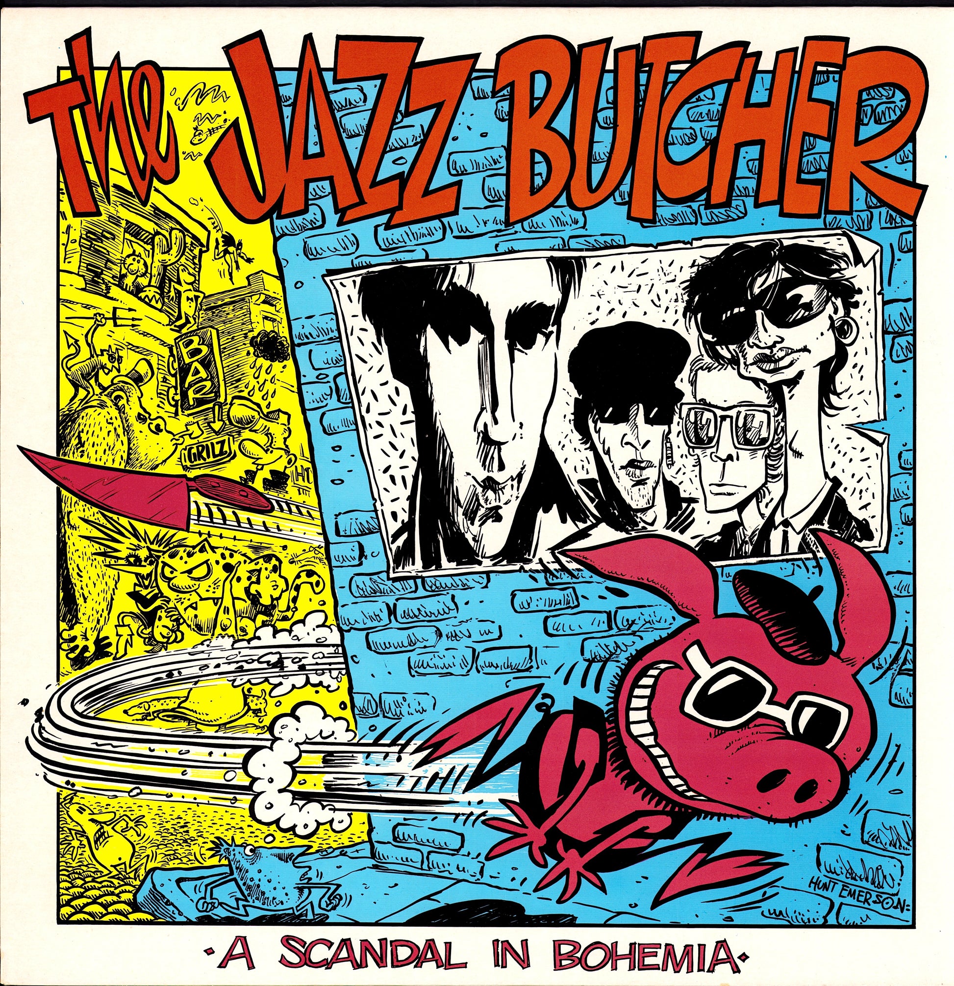The Jazz Butcher - A Scandal In Bohemia Vinyl LP | DE Original | 1985 Kopie