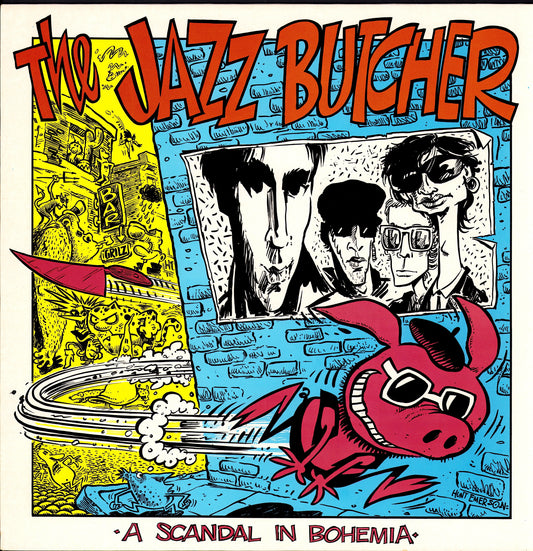 The Jazz Butcher - A Scandal In Bohemia Vinyl LP | DE Original | 1985 Kopie