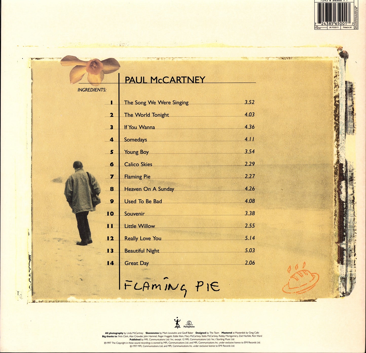 Paul McCartney - Flaming Pie (Vinyl LP | UK & EU Original | Gatefold | 1997)