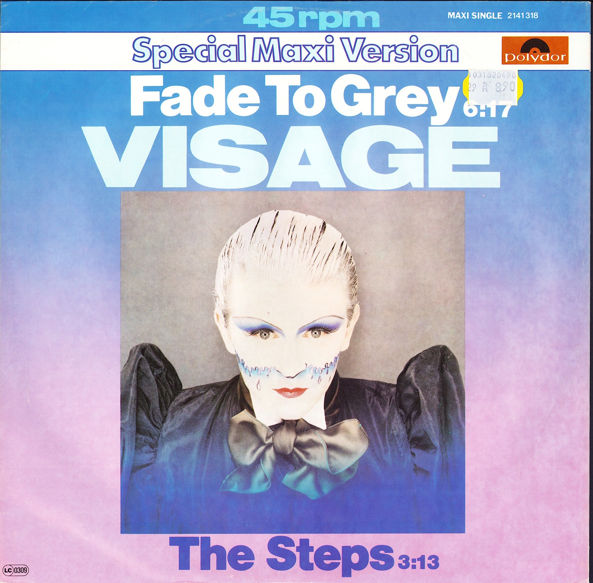 Visage ‎- Fade To Grey Vinyl 12"