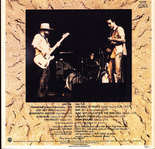 ZZ Top - Rio Grande Mud Vinyl LP | DE Reissue | 1980 Kopie