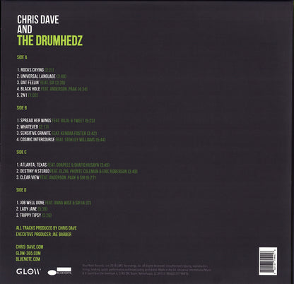 Chris Dave And The Drumhedz ‎– Chris Dave And The Drumhedz Vinyl 2LP