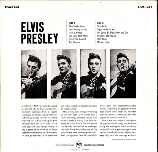 Elvis Presley – Elvis Presley Vinyl LP Kopie