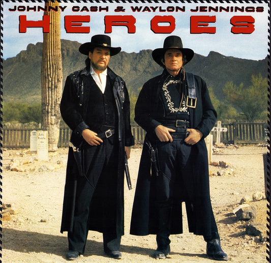 Johnny Cash & Waylon Jennings – Heroes (Vinyl LP)