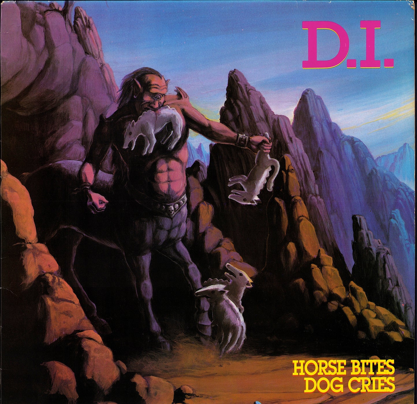 D.I. - Horse Bites, Dog Cries (Vinyl LP | US Reissue | 1989)