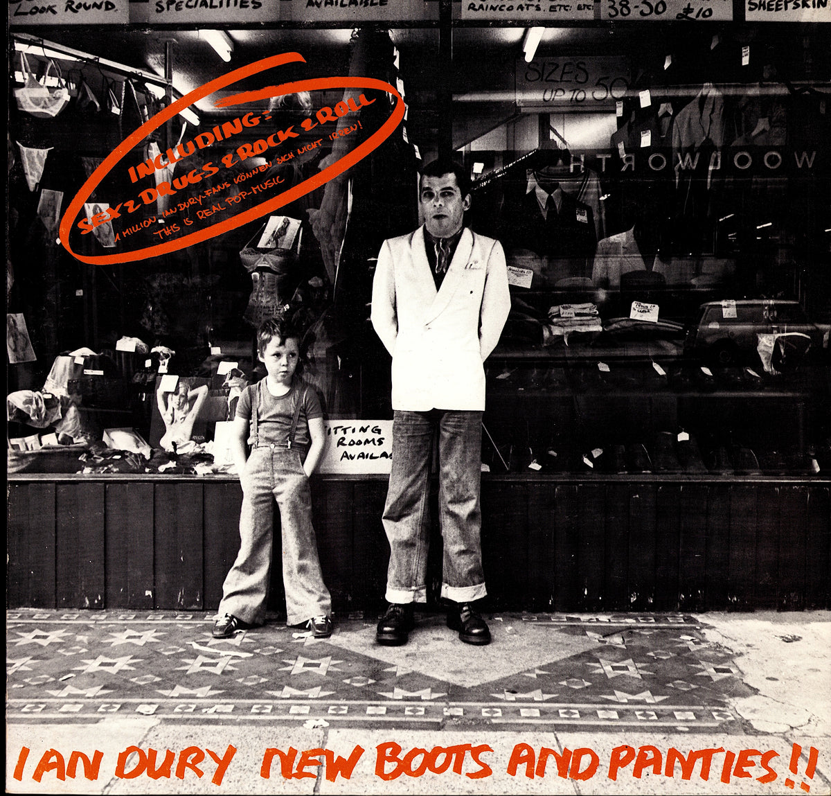 Ian Dury - New Boots And Panties!! Vinyl LP | DE Reissue Kopie