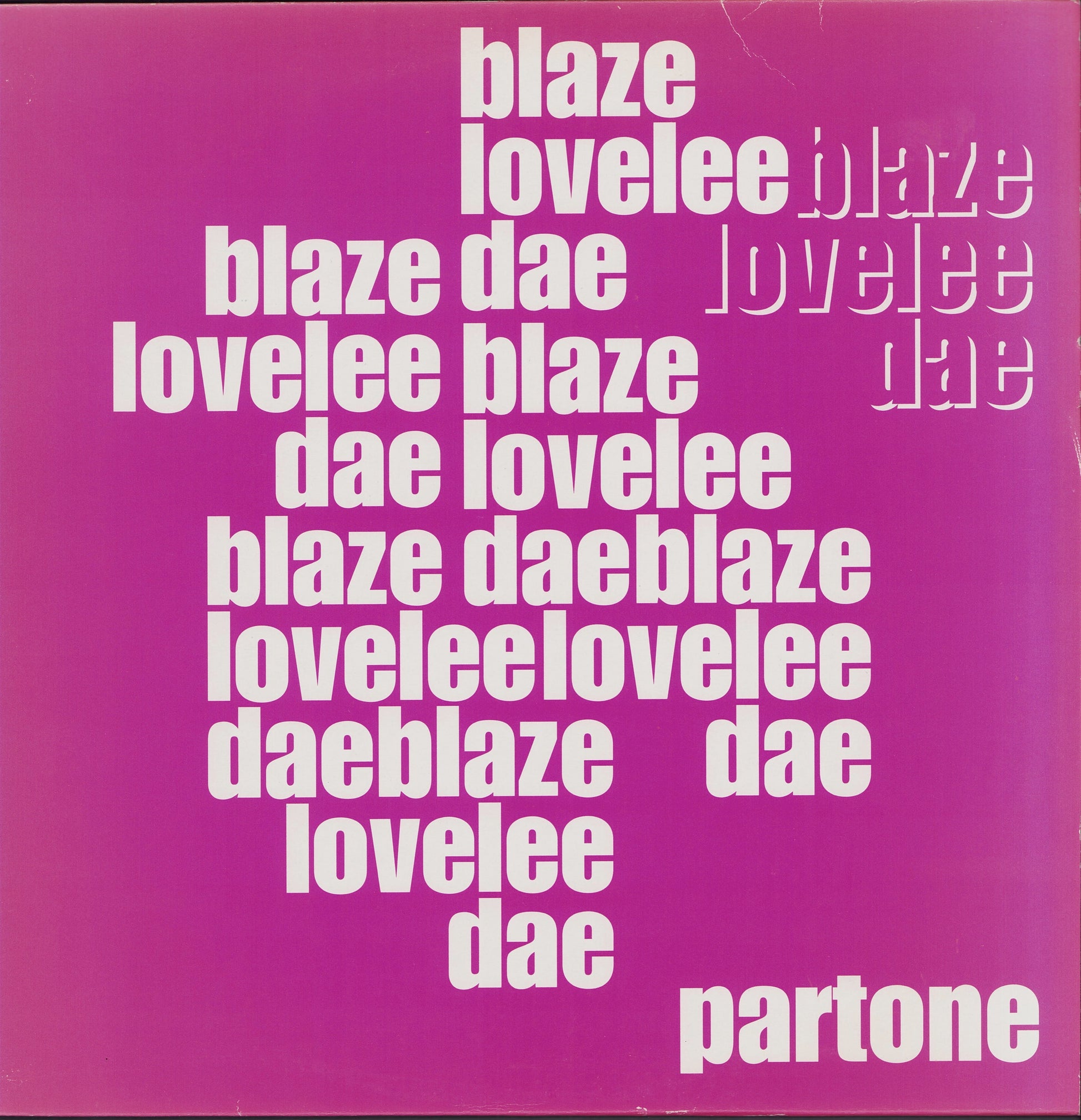 Blaze ‎- Lovelee Dae PartOne Vinyl 12"