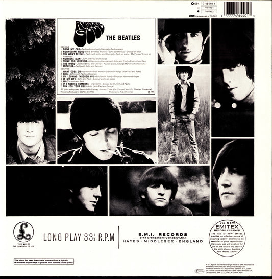 The Beatles - Rubber Soul Vinyl LP Rare UK Pressing Kopie