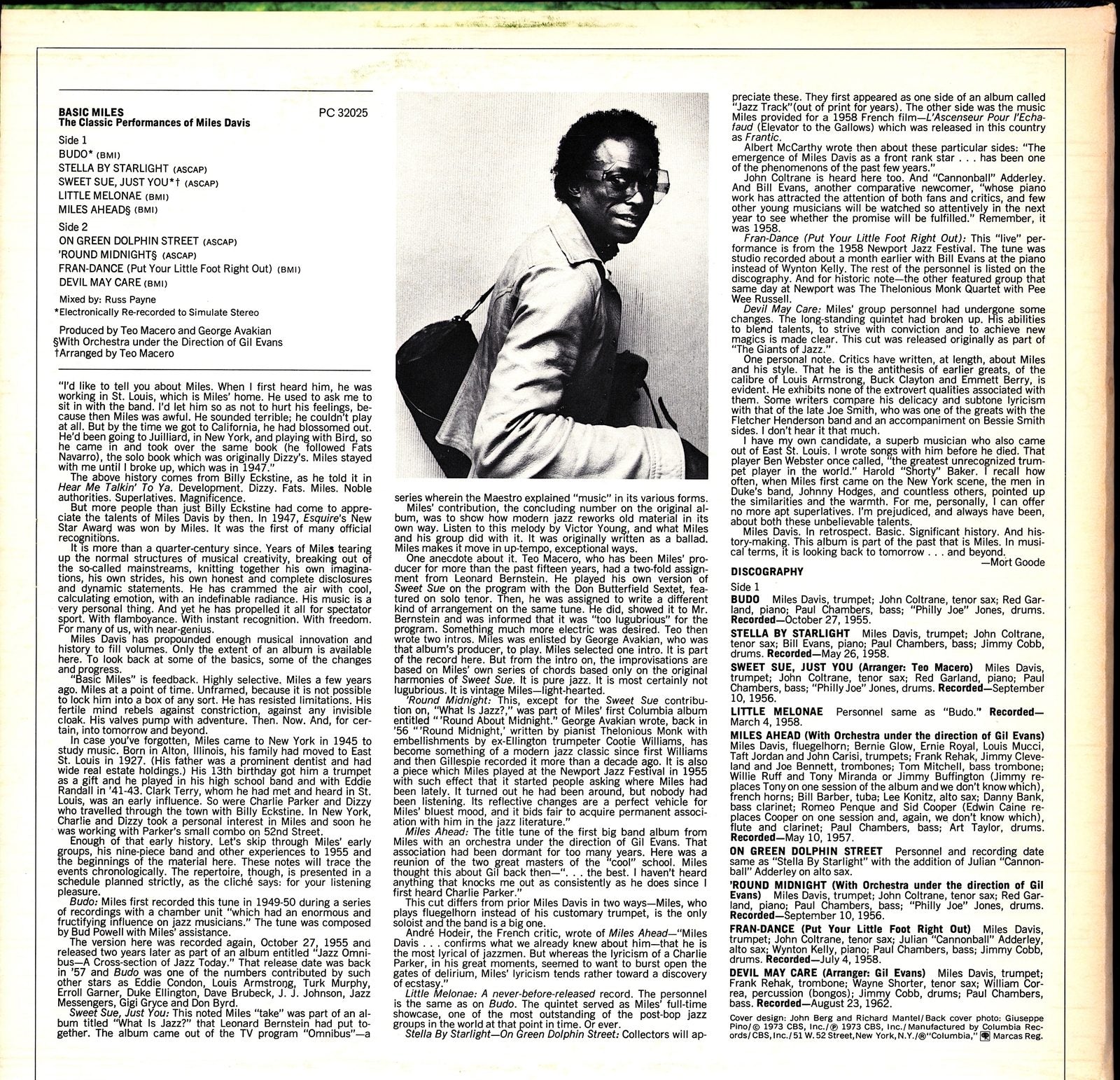 Miles Davis – Basic Miles - The Classic Performances Of Miles Davis Vinyl LP