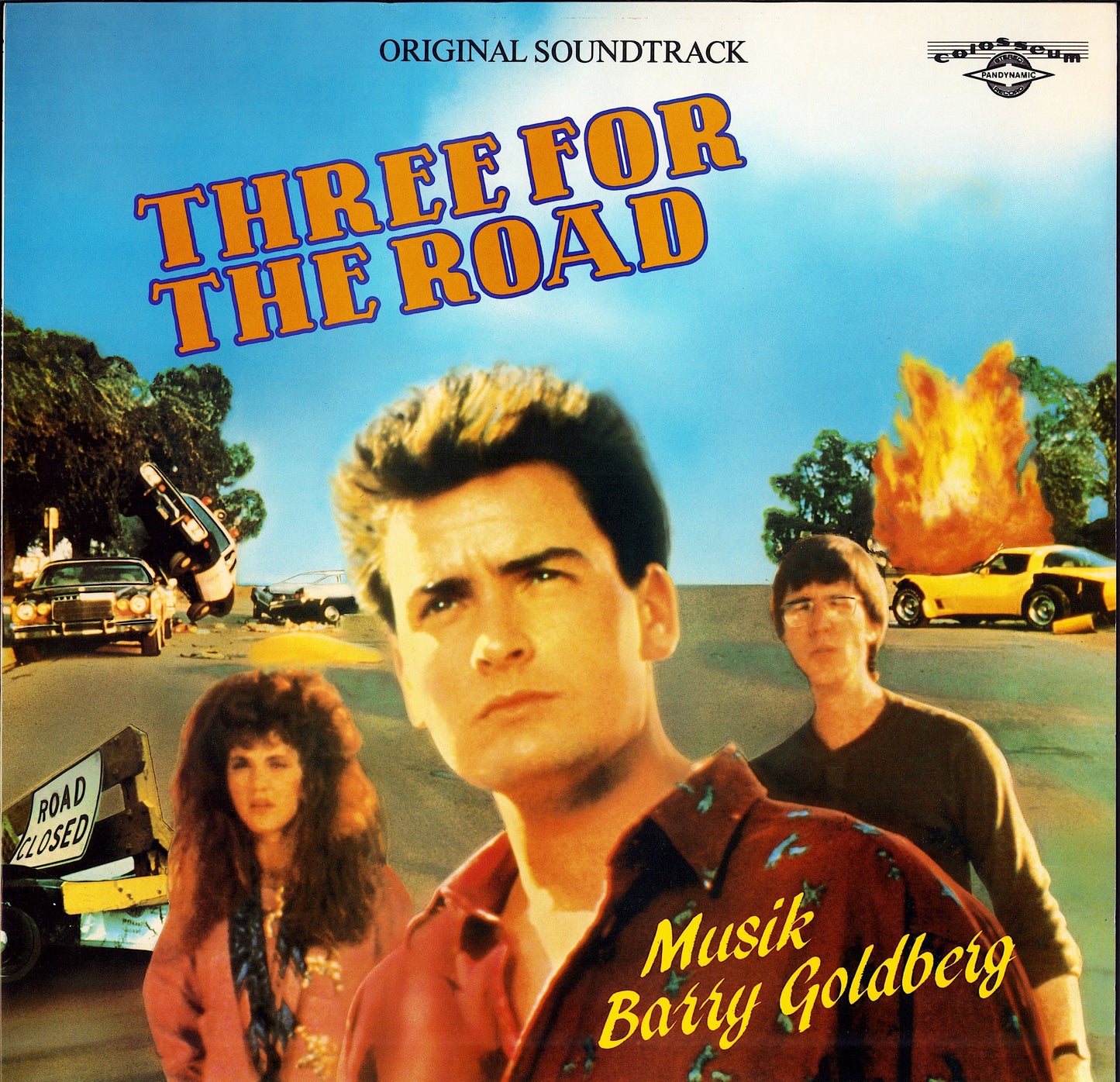 Barry Goldberg ‎- Three For The Road Original Soundtrack Vinyl LP