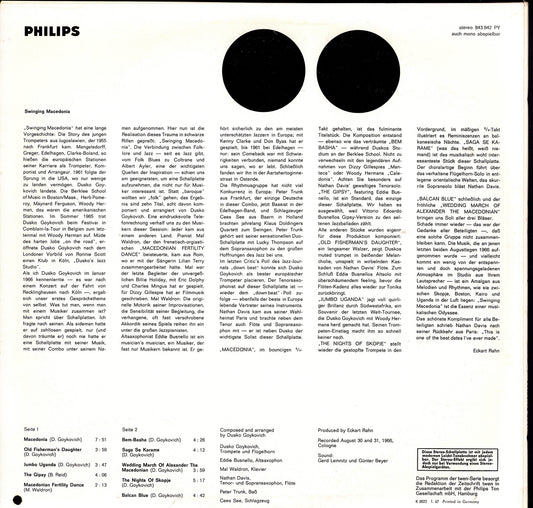 Das Klaus Weiss Trio - Greensleeves Vinyl LP | DE 1966 Pressing | 1966 Kopie