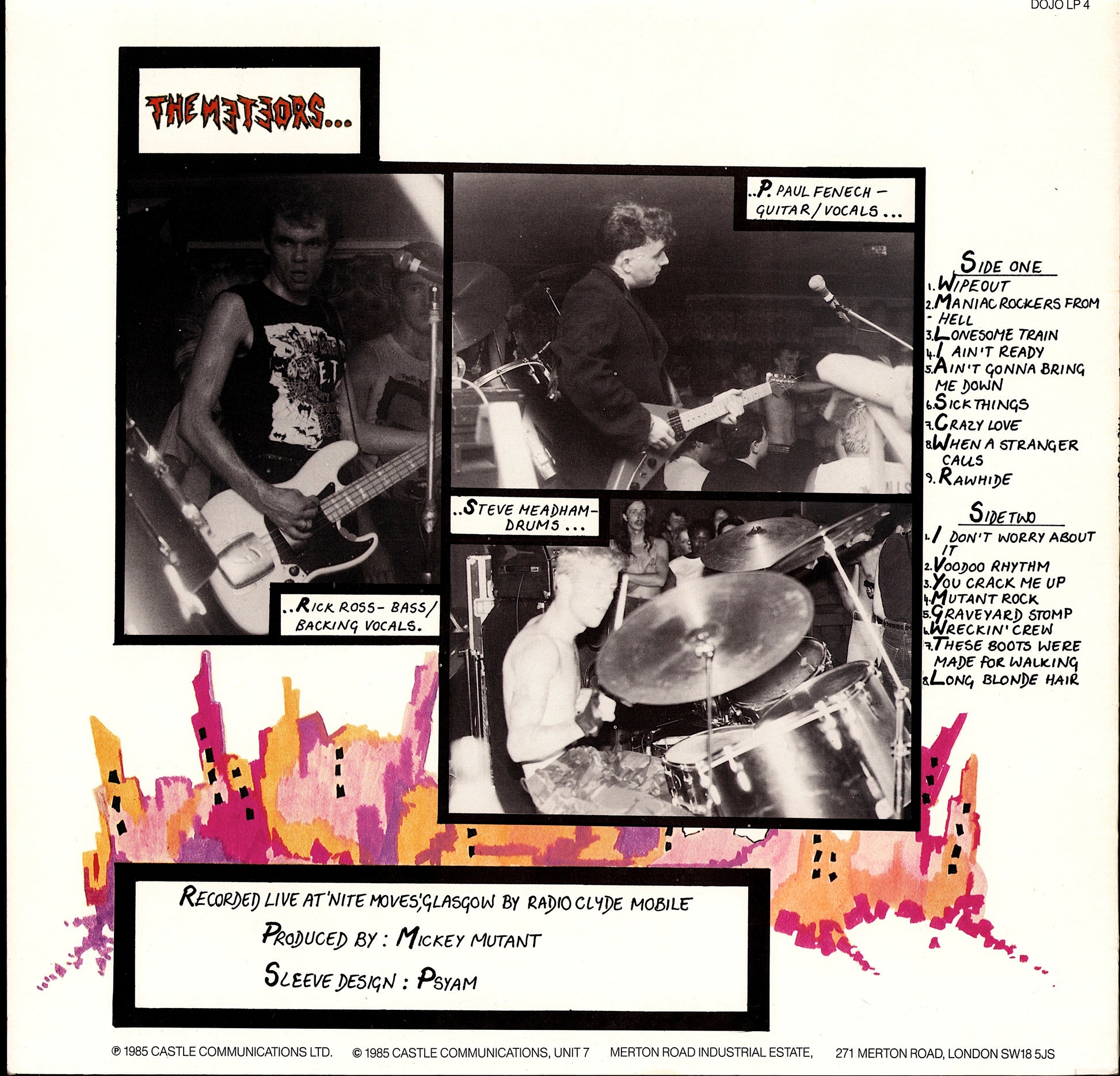 The Meteors - Monkey's Breath Vinyl LP Kopie Kopie Kopie