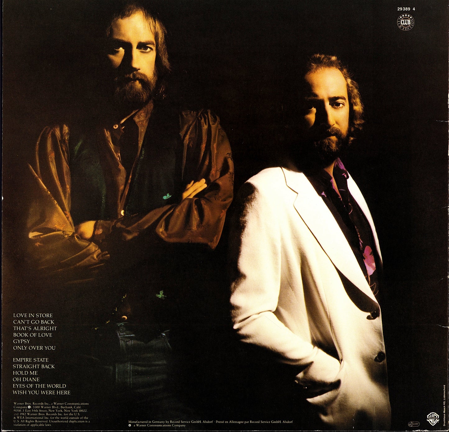 Fleetwood Mac ‎- Mirage Vinyl LP Club Edition