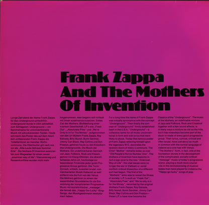 Frank Zappa And The Mothers Of Invention – Pop History, Vol. 7 Vinyl 2LP