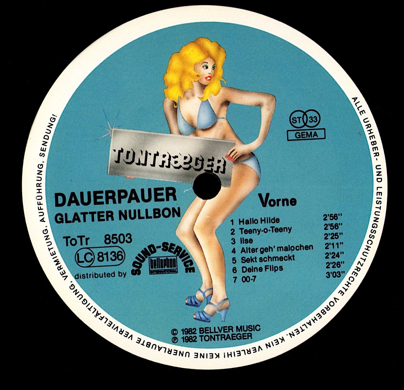 Tauchen - Prokopetz – DÖF Vinyl LP Kopie