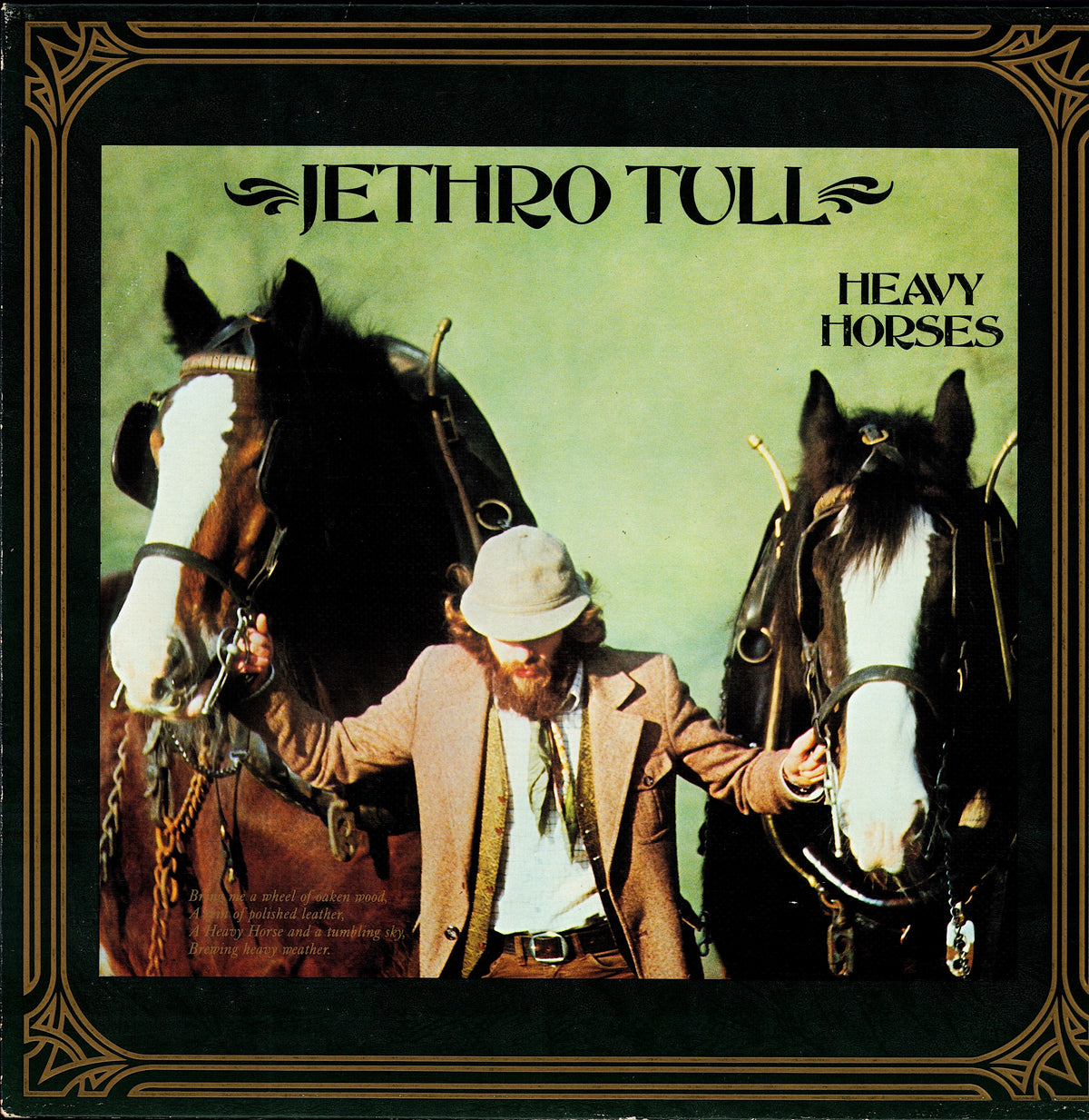 Jethro Tull - Heavy Horses Vinyl LP | EU Reissue | 1987 Kopie