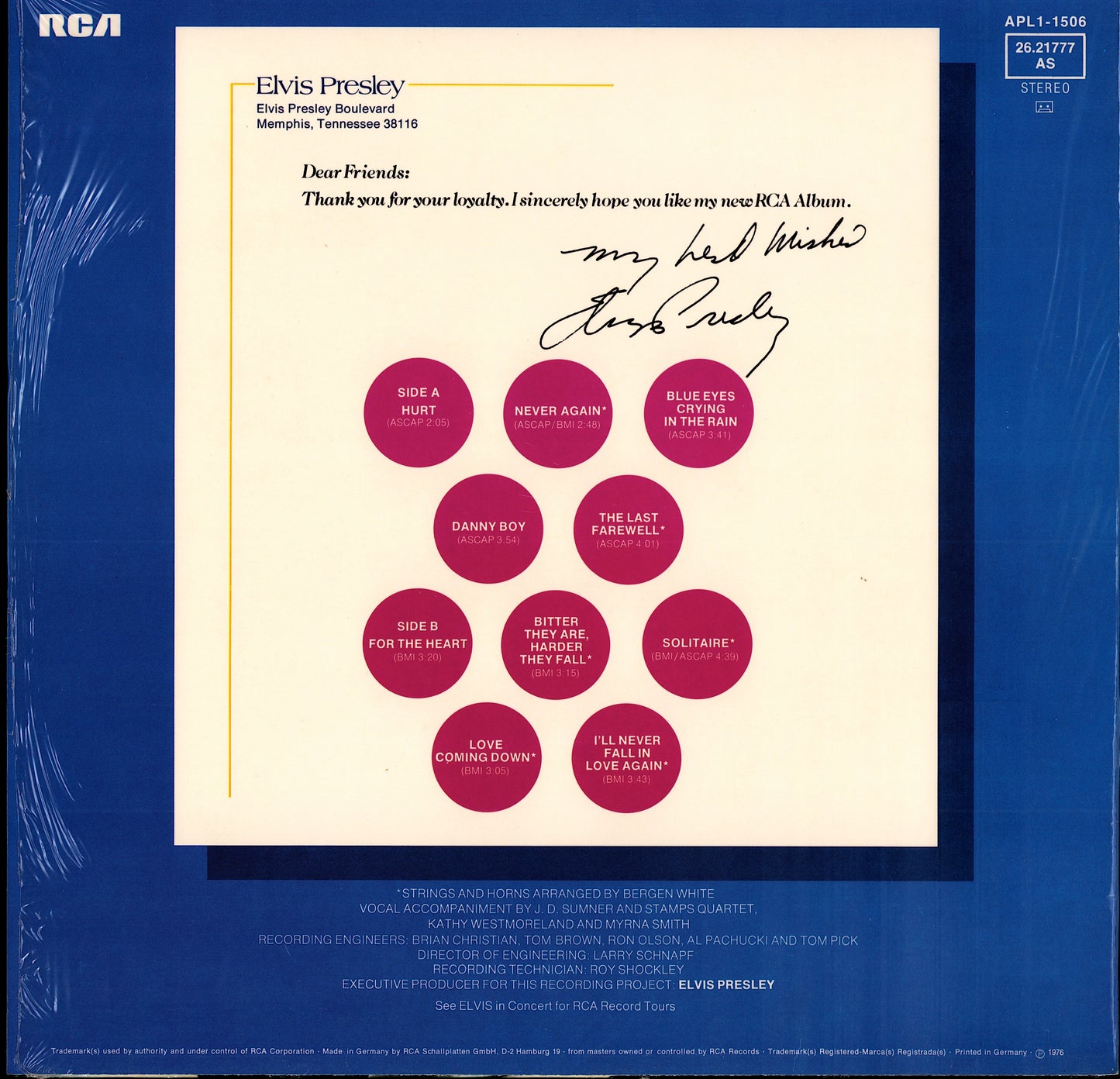 Elvis Presley - Kissin' Cousins Vinyl LP | DE Reissue | RCA Victor Kopie Kopie Kopie Kopie Kopie Kopie Kopie