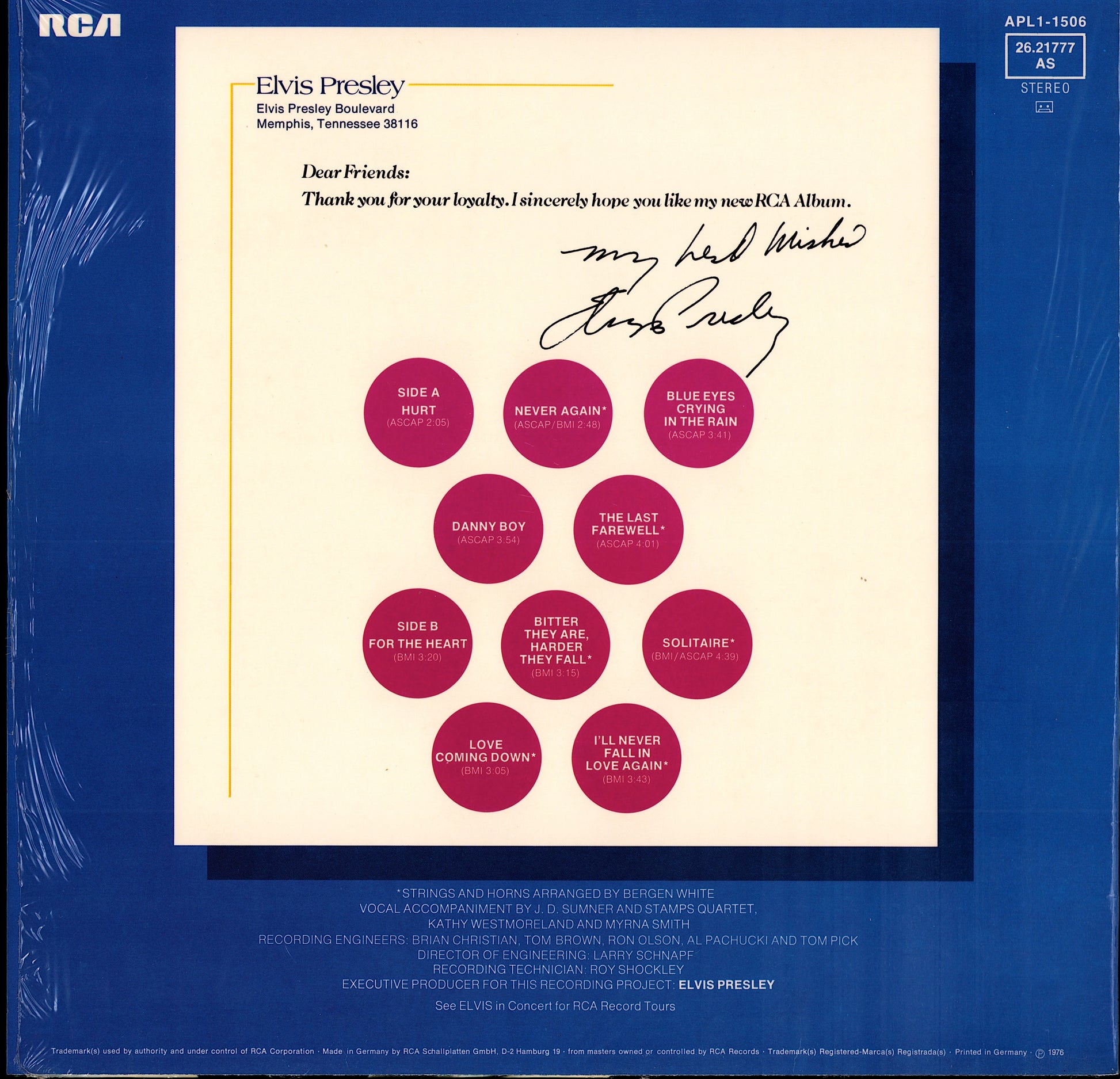 Elvis Presley - Kissin' Cousins Vinyl LP | DE Reissue | RCA Victor Kopie Kopie Kopie Kopie Kopie Kopie Kopie