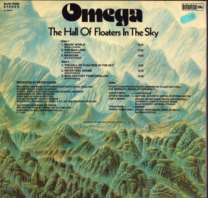 Omega – The Hall Of Floaters In The Sky Vinyl LP