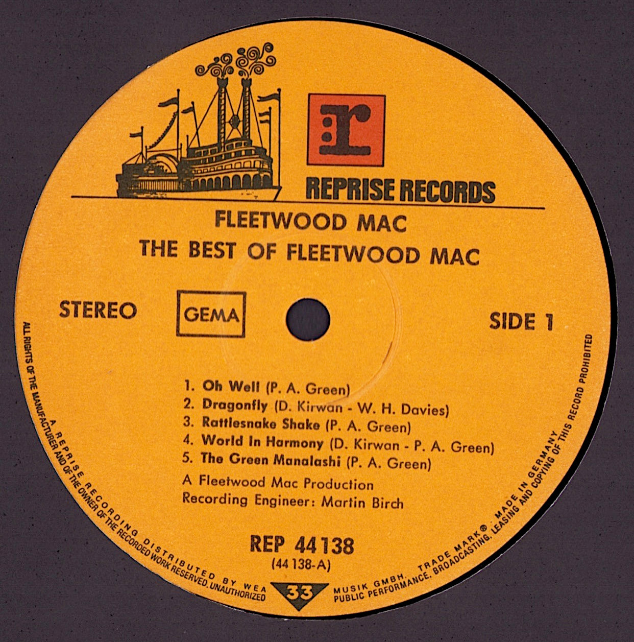 Fleetwood Mac ‎- The Best Of Fleetwood Mac