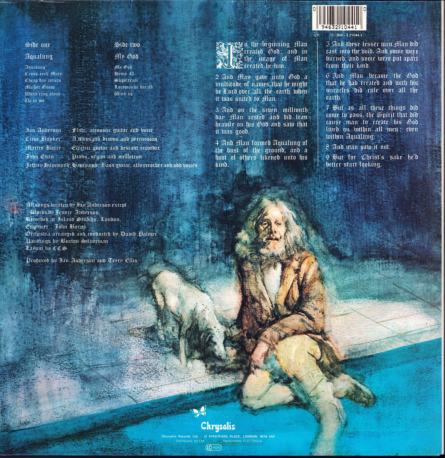 Jethro Tull - Aqualung Vinyl LP DE