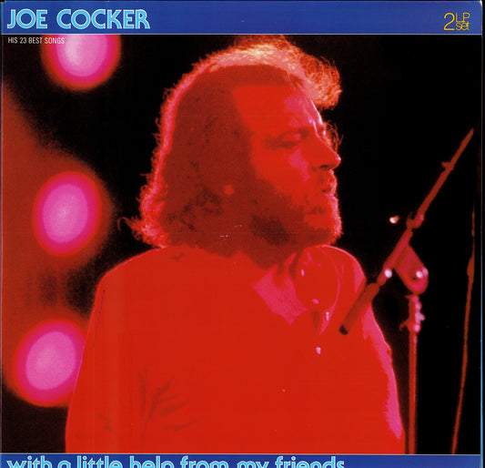 Joe Cocker - With A Little Help From My Friends - His 23 Best Songs (2xVinyl LP | FR Original | 1985)