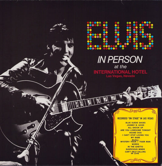Elvis Presley ‎- Elvis In Person At The International Hotel Vinyl LP
