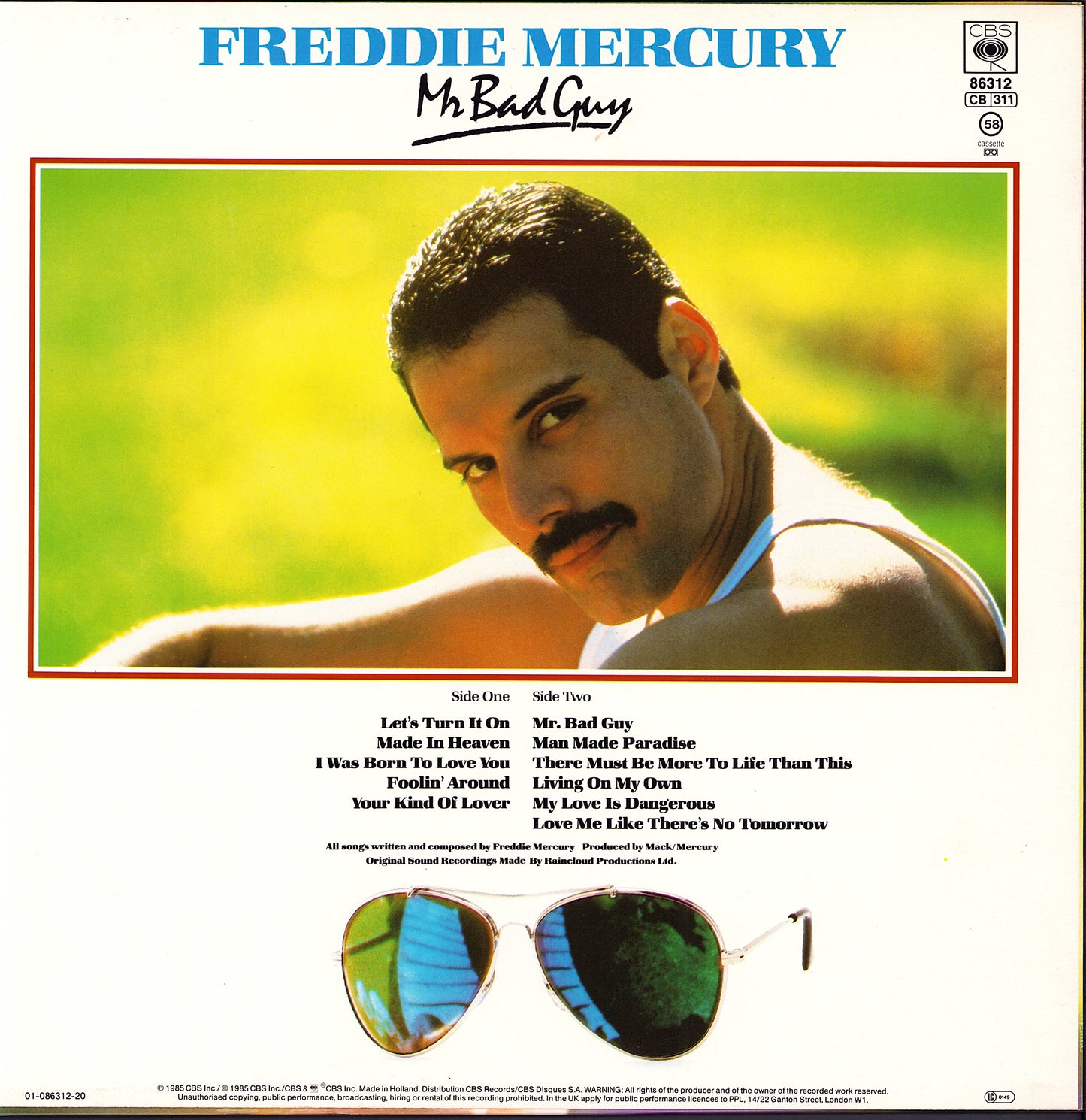 Freddie Mercury - Mr. Bad Guy Vinyl LP