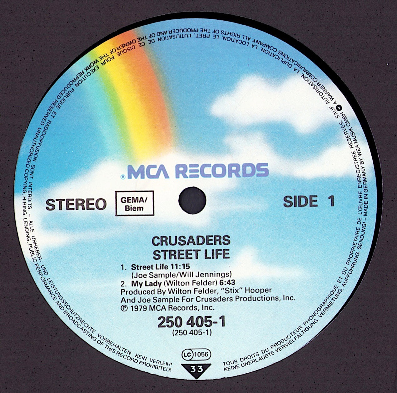 Crusaders - Street Life Vinyl LP