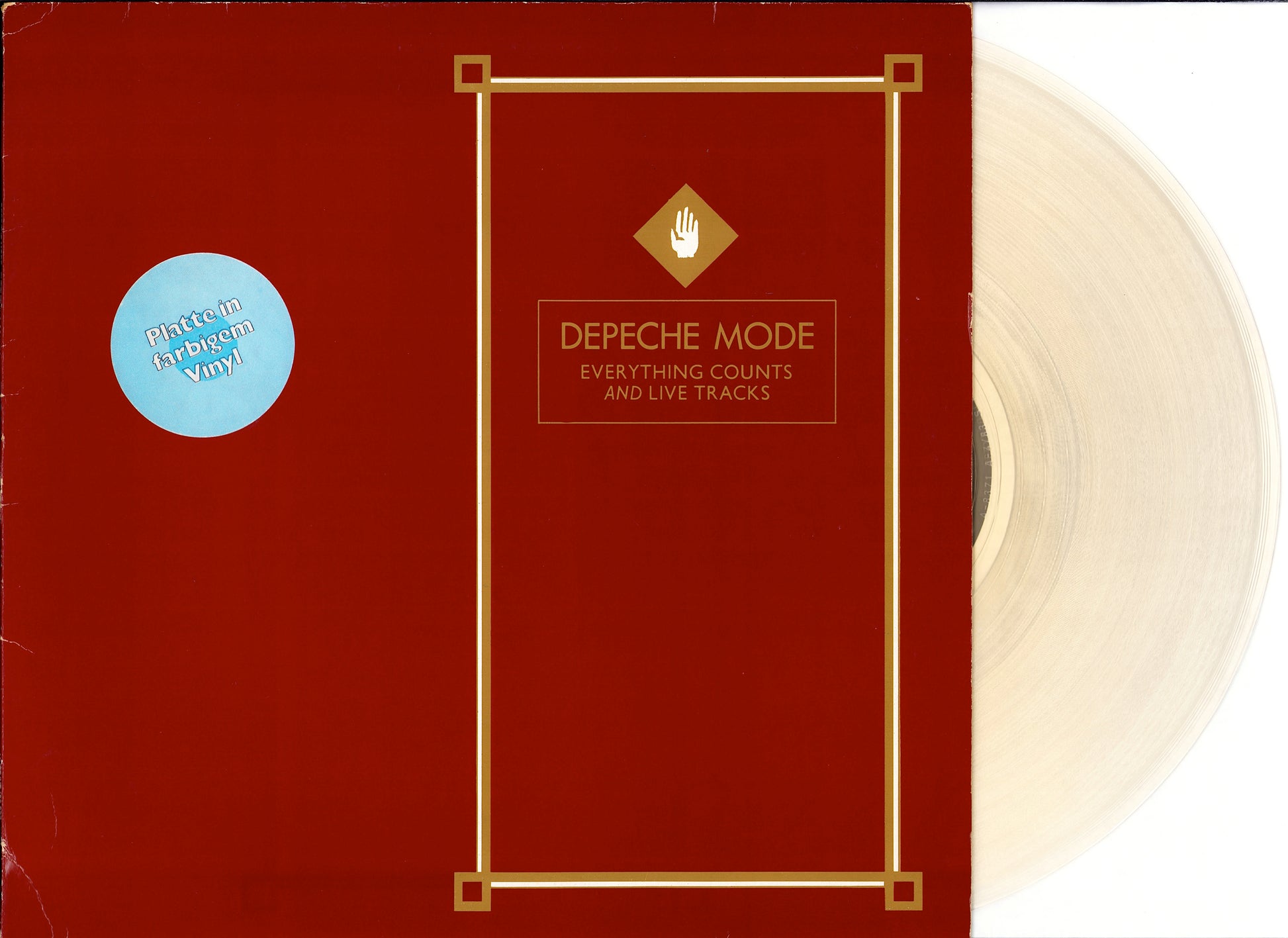 Depeche Mode – Everything Counts And Live Tracks Clear Vinyl 12"