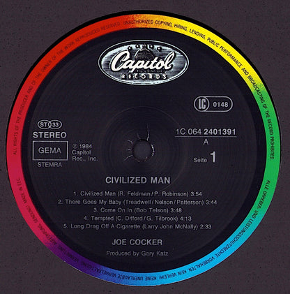 Joe Cocker - Civilized Man Vinyl LP