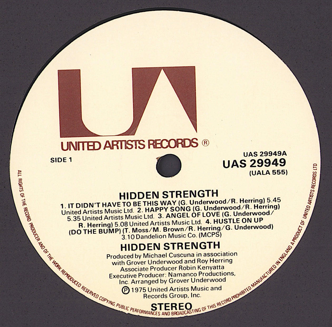 Hidden Strength – Hidden Strength Vinyl LP