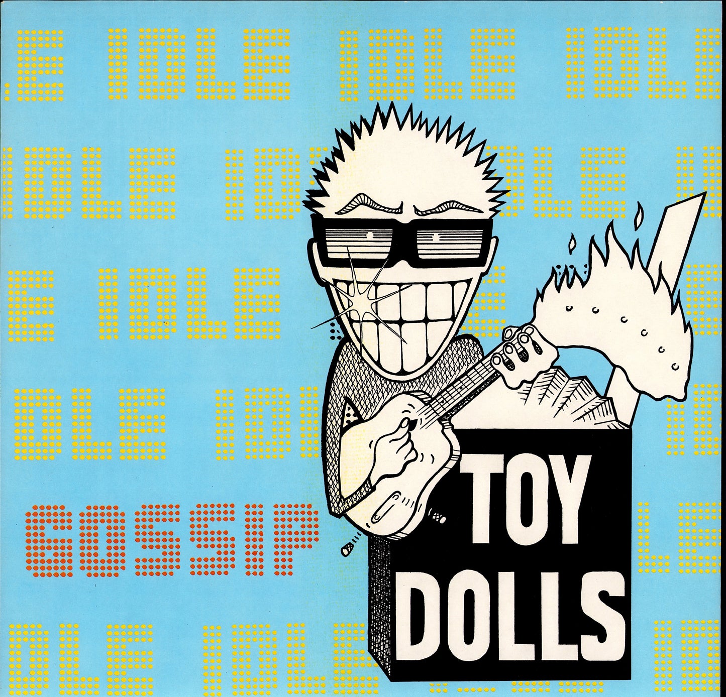 Toy Dolls – Bare Faced Cheek Vinyl LP | UK Original | 1987 Kopie