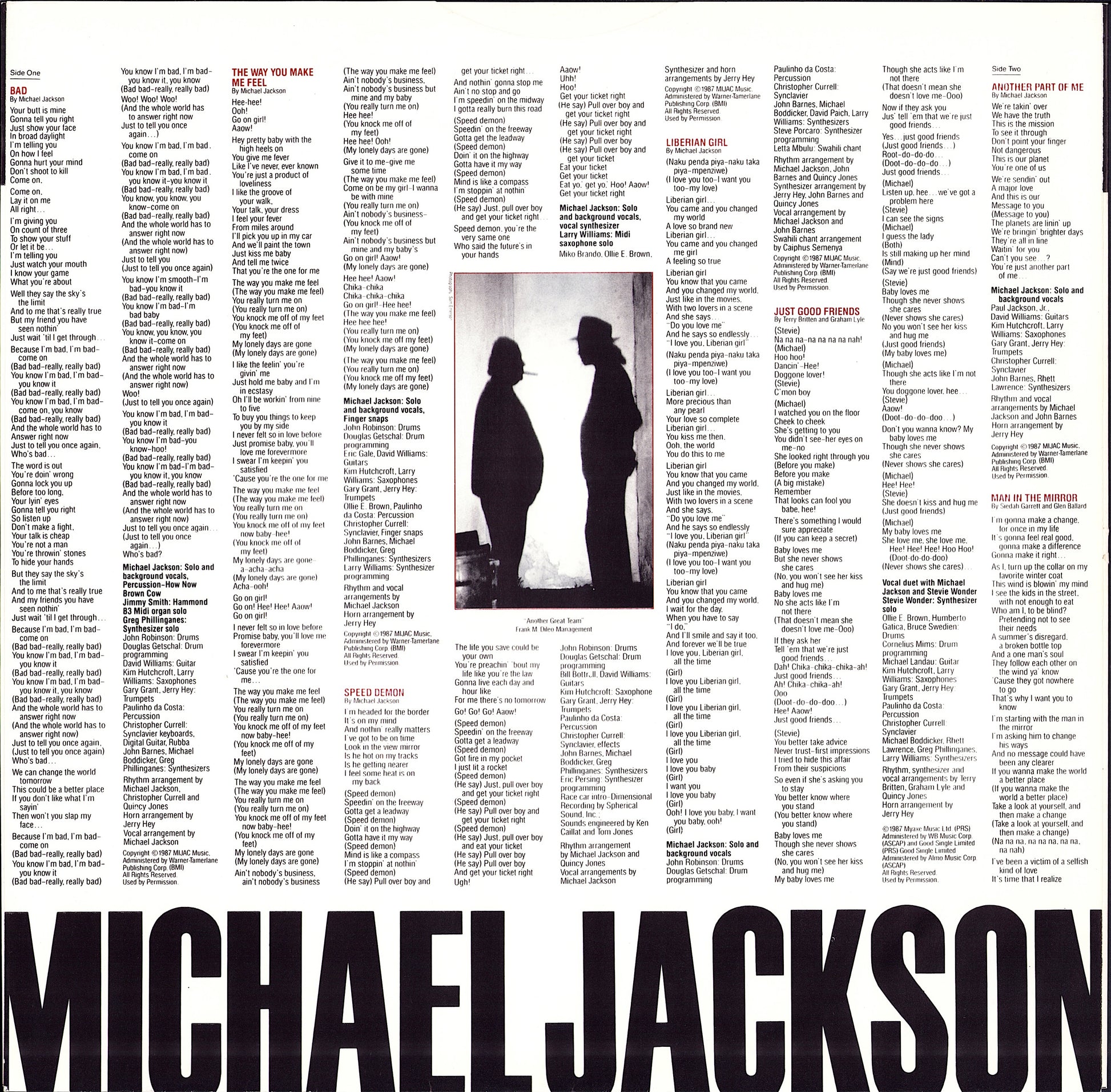 Michael Jackson - Bad Vinyl LP