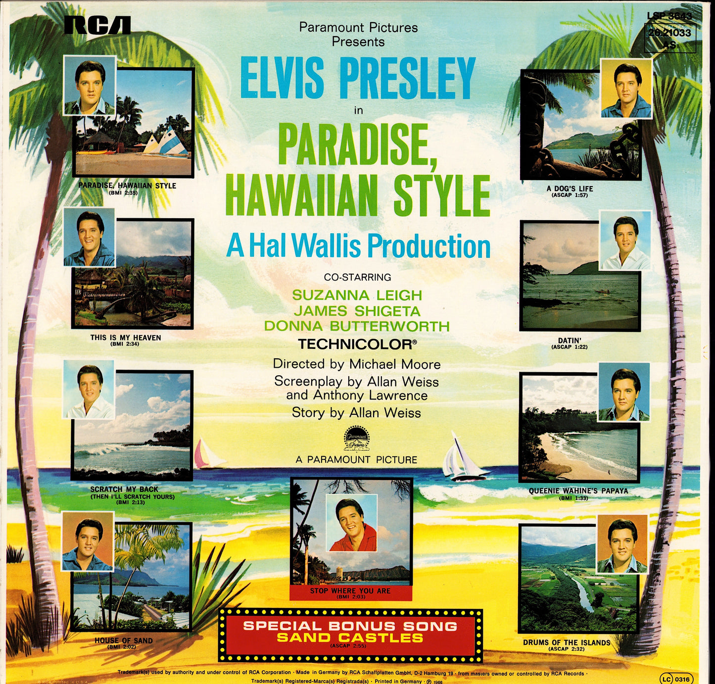 Elvis Presley - Paradise, Hawaiian Style (Vinyl LP | DE Reissue)