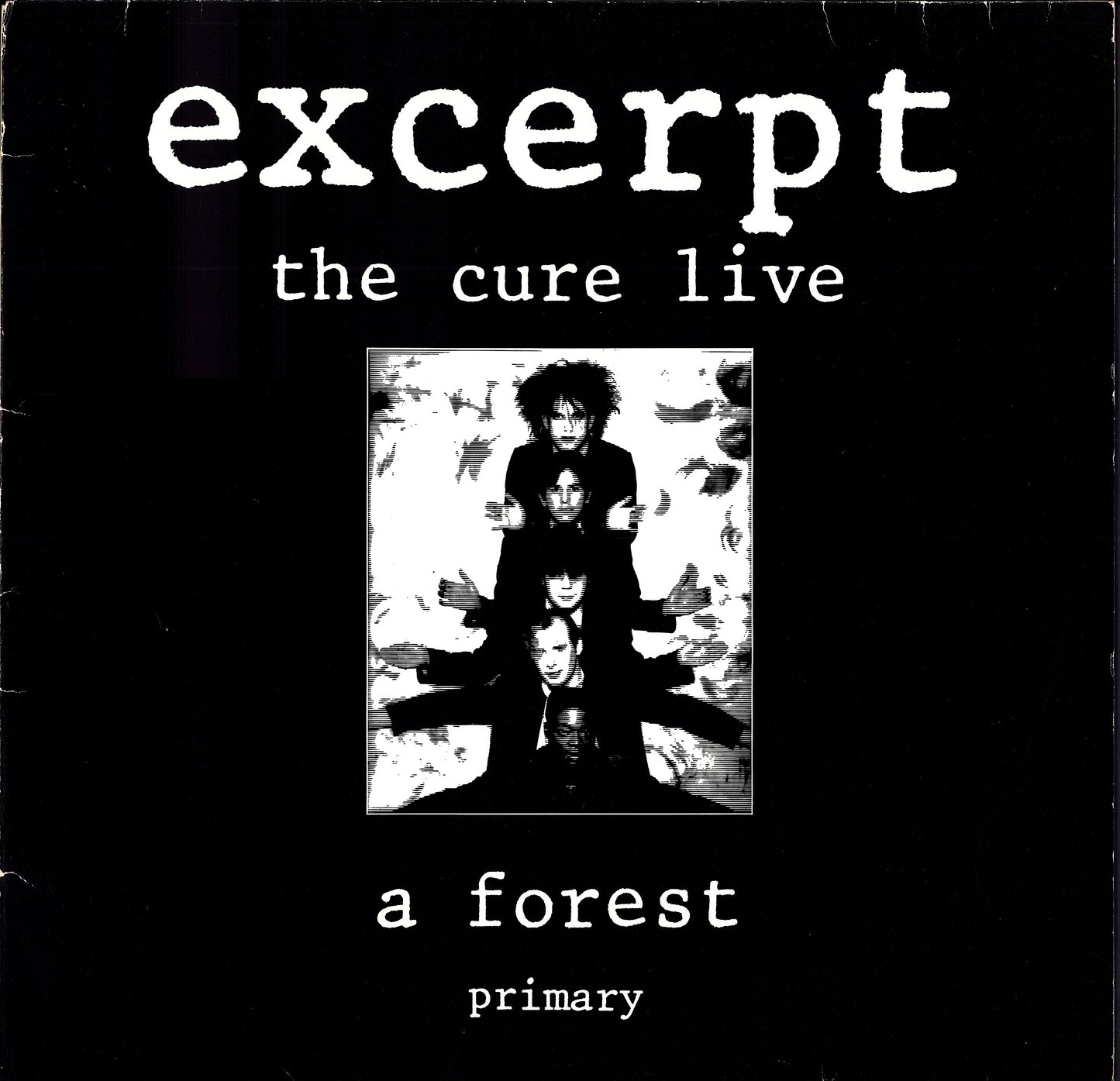 The Cure – Excerpt - The Cure Live (Vinyl 12" | DE Original | 1984)