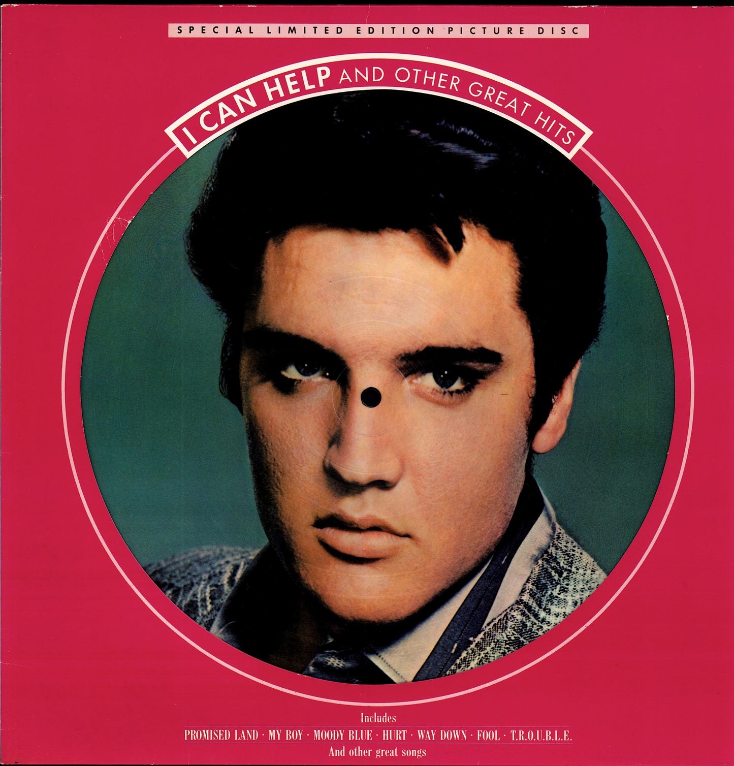 Elvis Presley - I Can Help And Other Great Hits (Vinyl LP | Picture Disc | EU Original | 1984)