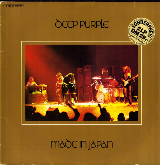 Deep Purple – Made In Japan Vinyl 2LP | DE Reissue | Purple Records Kopie