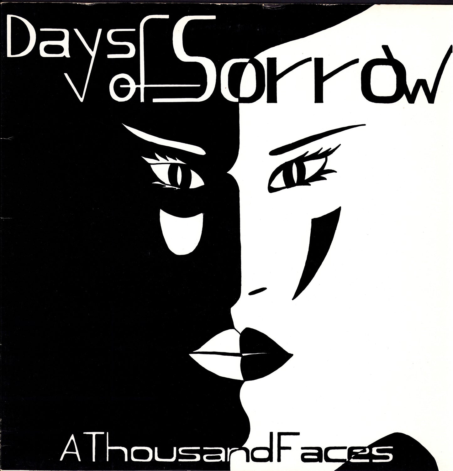 Days Of Sorrow – A Thousand Faces Vinyl 12"