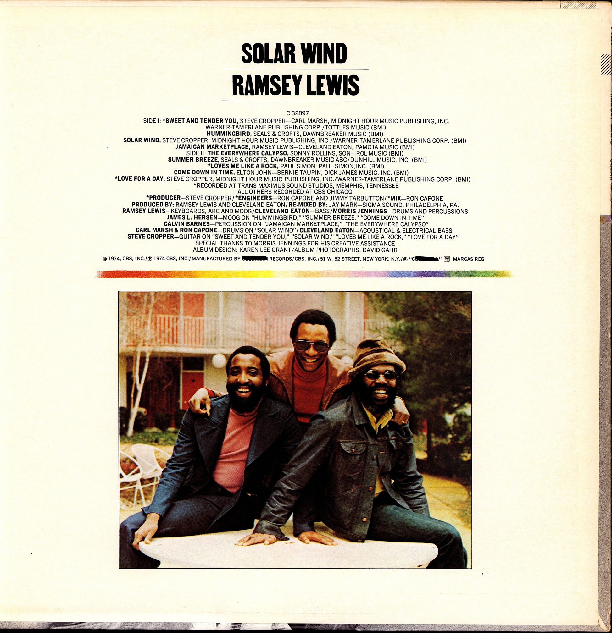 Ramsey Lewis – Solar Wind Vinyl LP