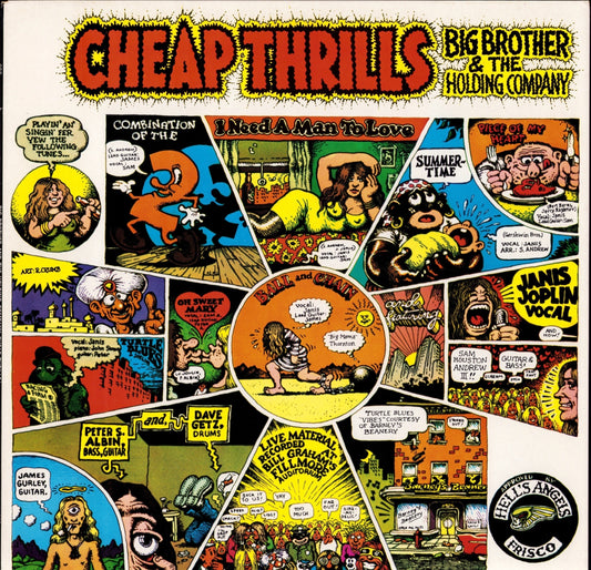 Big Brother & The Holding Company - Cheap Thrills (Vinyl LP | UK Reissue | 1975)